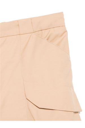 beige cotton shorts ERMANNO SCERVINO KIDS | SFBE019CCE0370021
